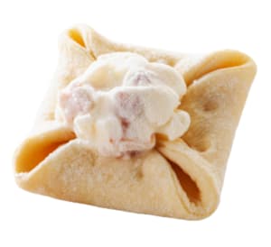 Mini Danish pastries Flammkuchen style