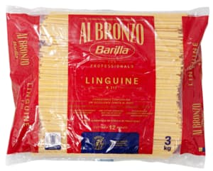 Barilla Al Bronzo Linguine 3kg