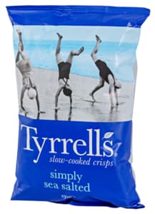 Tyrrells Chips au sel de mer 2x150g