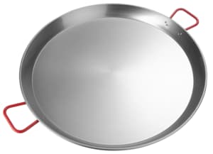 Plat à paella en tôle d'acier · 1 pz