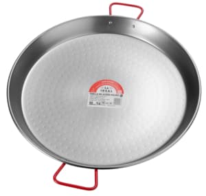 Steel paella pan