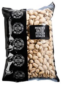 Salted pistachios