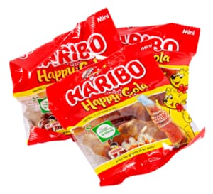 Haribo Happy Cola mini bags 30x40g
