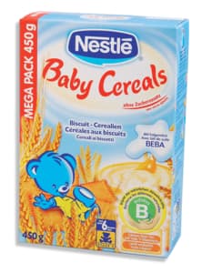 Nestlé Baby cereal with biscuit