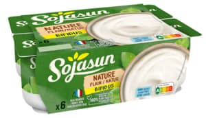 Sojasun Natural soy yogurt 6x100g