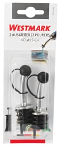 Pourer with plastic closure 2x