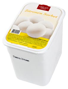 Lemon sorbet