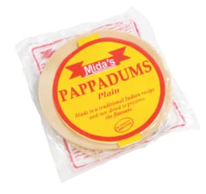 Mida's Pappadums Plain nature · 200 g