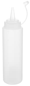 White squeeze bottle