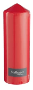 Balthasar red cylinder candle