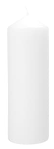 Balthasar candle white 80x240 mm