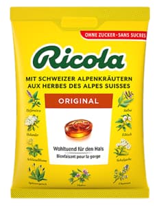 Ricola Bonbons aux fleurs de sureau sans sucres 3x125g