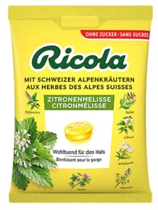 Ricola Lemon balm herb drops 125g
