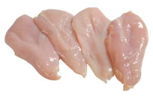 Fresh yellow free-range chicken breast