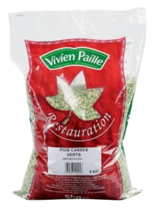 Pois Cassés Verts Vivien Paille 5 kg