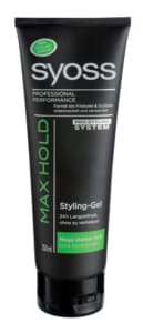 Syoss Max Hold hair gel 250ml