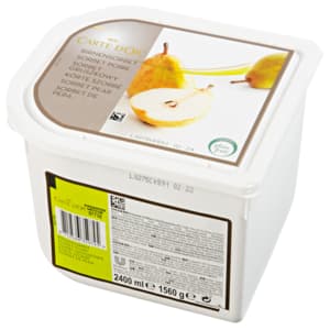 Williams pear sorbet Carte d'Or