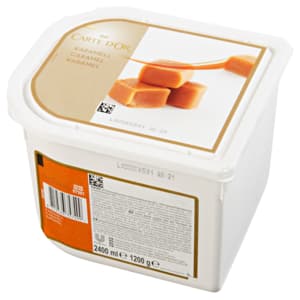 Carte d'Or caramel ice cream