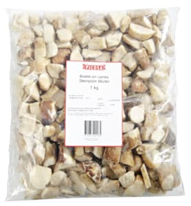 Frozen diced porcini