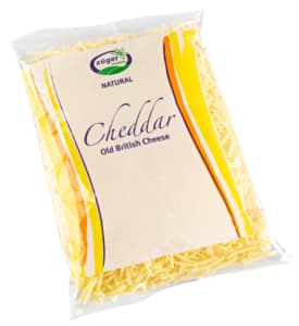 Züger Grated white cheddar 1kg