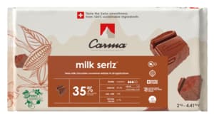 Couverture Milk Seriz 35% Carma