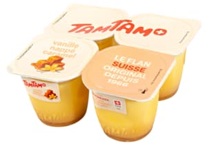 TamTam Vanilla flan with caramel sauce 8x100g