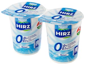Nestlé Hirz Joghurt 0% Nature 2x180g