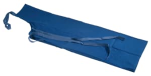 Blue bib apron