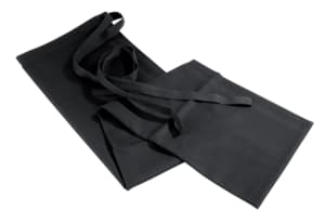 Black bistro apron
