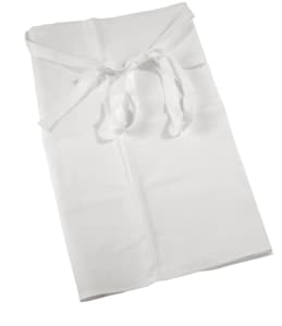White waist apron