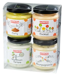 Assorted sauces