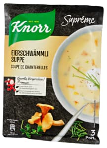 Suprême chanterelle soup