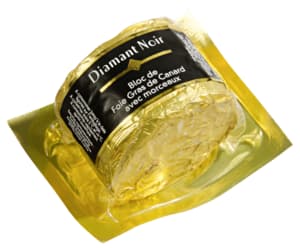 Duck foie gras block