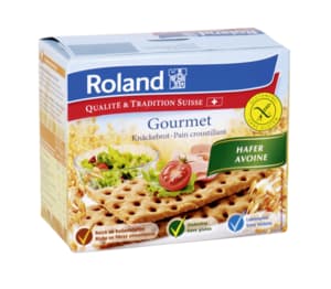 Roland oat crispbread 5x230g