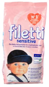 Filetti Sensitive Powder Detergent 2x1.275kg