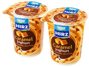 Nestlé Hirz Caramel yogurt 2x180g