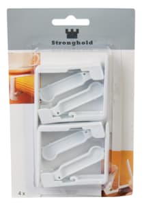 Plastic tablecloth clips with springs