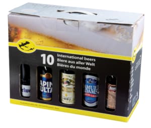 Assorted beers from around the world