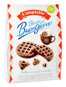 Cocoa and hazelnut cookies Campiello