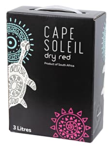 Vin rouge sec