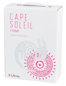 Cape Soleil rosé wine