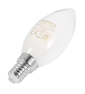 Philips LED Kerze E14 40W Matt · 1 pz