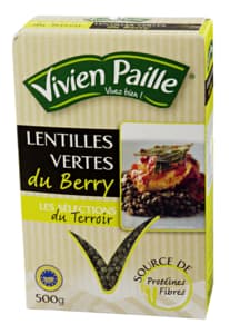 Green lentils du Berry 500 g