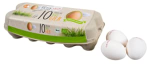 Organic free-range eggs