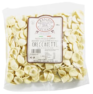 Pâtes de semoule de blé dur, orecchiette