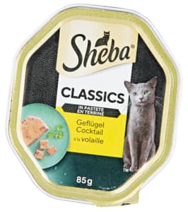 Sheba Cat food pâté 22x85g