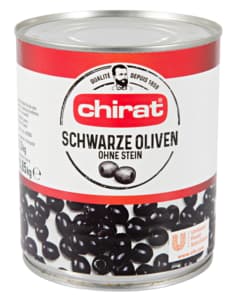 Chirat Pitted Black Olives 850g