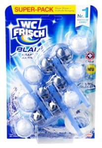 WC Frisch WC-Frisch Kraft-Aktiv Blue Chlorine 3x50g