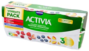 Probiotic mixed fruit yogurt, 8 x 115 g
