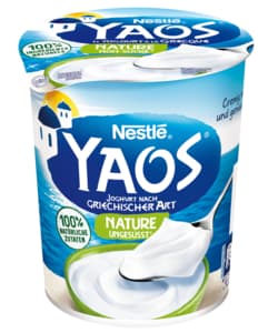 Nestlé YAOS Yogourt à la grecque nature non sucré 450g